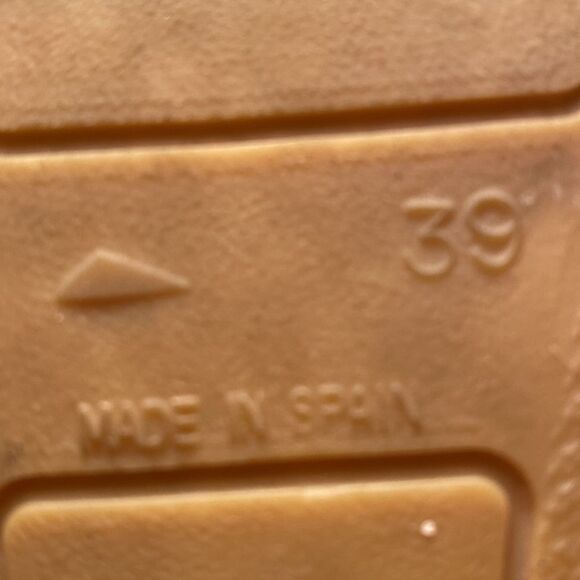 Kanna Dora Suede Leather Platform Espadrilles Size 8 / 39 Made in Spain - Picture 14 of 14